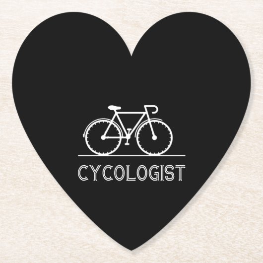 Cykologe Cycle Lover Geschenk für Radfahrer Untersetzer (Vorderseite)