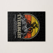 Cykologe Definition Funny Mountain Bike MTB Puzzle (Horizontal)