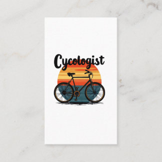 Cykologe: Energetic Biker T-Shirt - zum Radfahren Visitenkarte