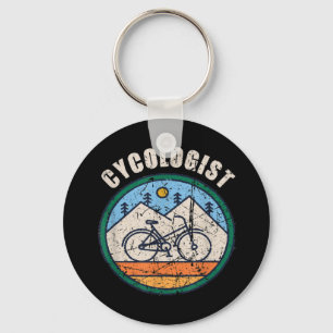 Cykologe Funny Bicycle Cycling Vintage Gabe Schlüsselanhänger
