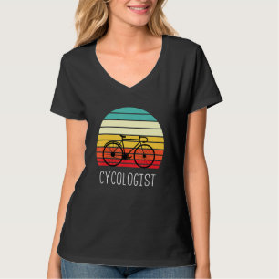 Cykologe Funny Vintag Cycling & Cyclist T-Shirt