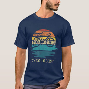 Cykologe Vintag Bycicle Parody Design-Geschenk T-Shirt