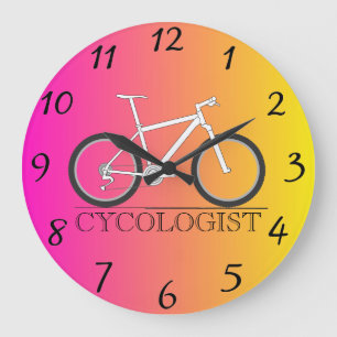 Cykologe Wall Clock Große Wanduhr
