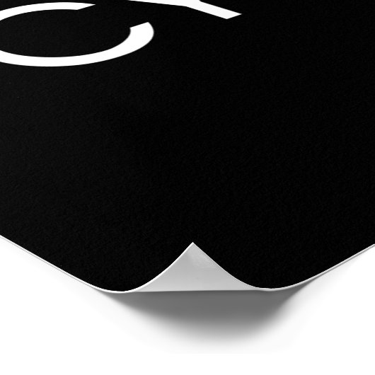 Cykologe Zyklus Poster (Ecke)