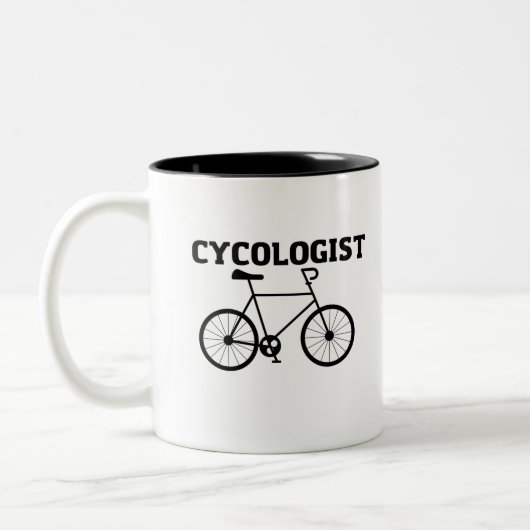 Cykologe Zyklus Zweifarbige Tasse (Links)