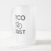 CYKOLOGISTIN MATTGLAS BIERGLAS (Vorderseite Links)