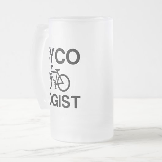 CYKOLOGISTIN MATTGLAS BIERGLAS (Vorderseite Links)