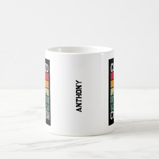 Cykopath für Radfahrer Kaffeetasse (Mittel)