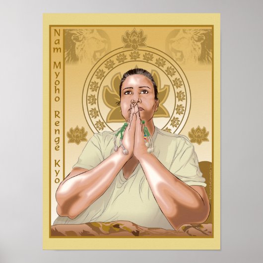 Cyleni Nichiren Daishonin Buddhism Poster (Vorne)