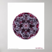 Cymatics: Metatron Cube Brainwave Sound Poster (Vorne)