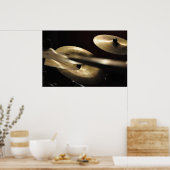 Cymbal-Poster Poster (Küche)