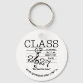 CYMBALS Class of 2027 Marching Band Keychain Schlüsselanhänger (Vorderseite)