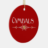 Cymbals Dekorationslinie Keramik Ornament (Rechts)