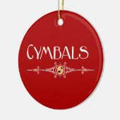 Cymbals Dekorationslinie Keramik Ornament (Links)