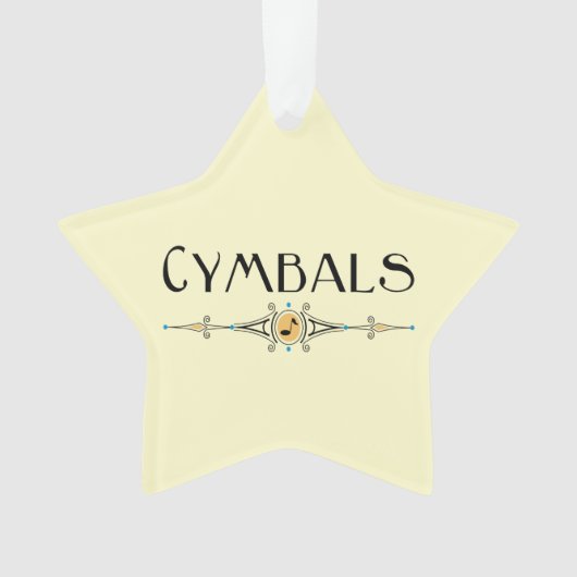 Cymbals Dekorationslinie Ornament (Vorderseite)