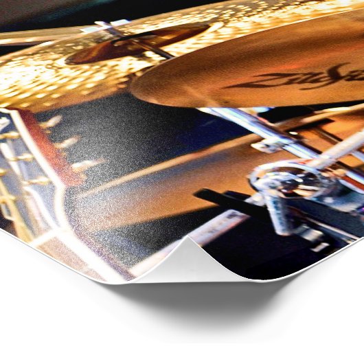 Cymbals Fotodruck (Ecke)
