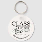 CYMBALS-Klasse des Marching-Band-Schlüsselanhänger Schlüsselanhänger (Vorderseite)