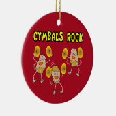 Cymbals Rock Keramik Ornament (Rechts)