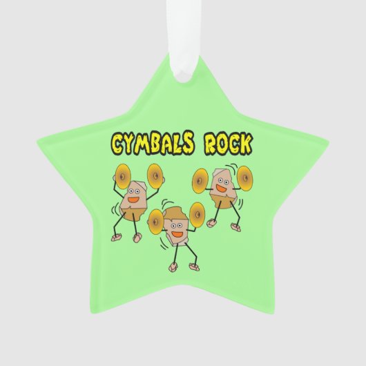 Cymbals Rock Ornament (Vorderseite)