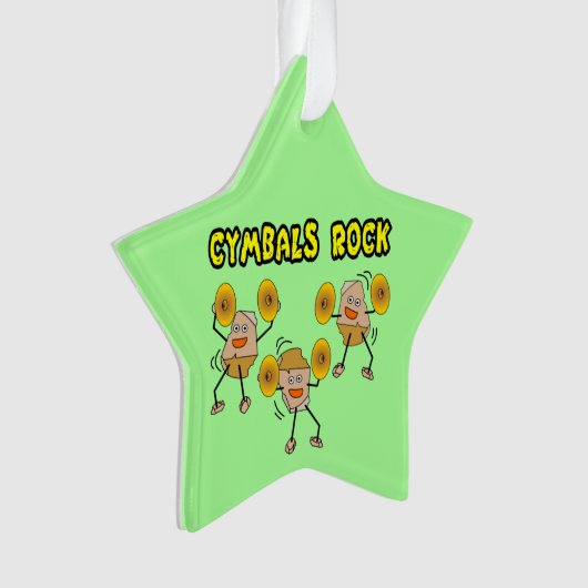 Cymbals Rock Ornament (Vorderseite)