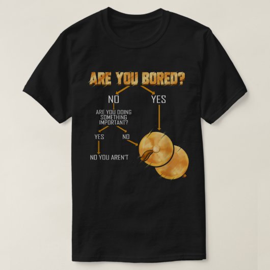 Cymbals sind Sie gelangweilt Drummer Marching Band T-Shirt (Design vorne)