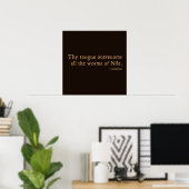 Cymbeline Worms Insult (16. Poster (Heimbüro)