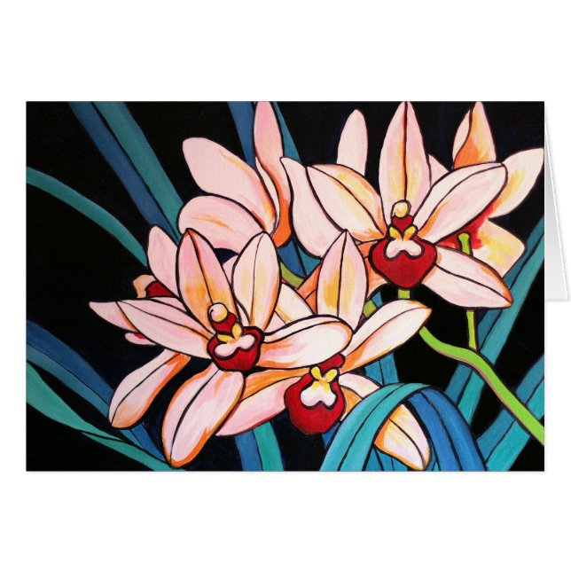 Cymbidien (Vorderseite (Horizontal))