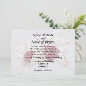 Cymbidium Baltic Dew Freckle Face Wedding Products Einladung (Stehend Vorderseite)