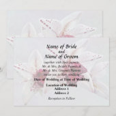 Cymbidium Baltic Dew Freckle Face Wedding Products Einladung (Vorne/Hinten)