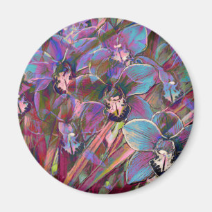 Cymbidium Orchid Carnival Magnet