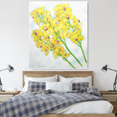 Cymbidium Orchids Leinwanddruck (Insitu (Schlafzimmer))