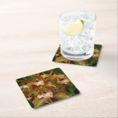 Cymbidium tracyanum rechteckiger pappuntersetzer (Vor Ort)