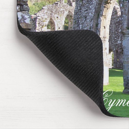 CYMER ABBEY WALES MOUSEPAD (Ecke)