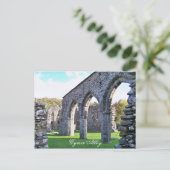 CYMER ABBEY WALES POSTKARTE (Stehend Vorderseite)