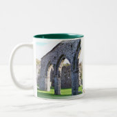 CYMER ABBEY WALES ZWEIFARBIGE TASSE (Links)