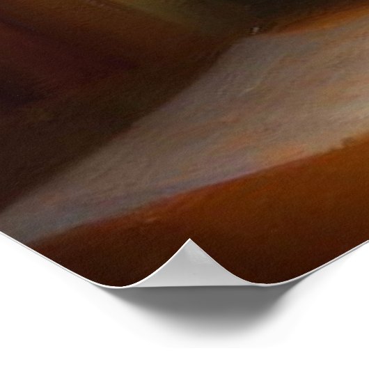 Cymric Cat Poster (Ecke)