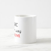 Cymric Liebe Kaffeezubereitung Tasse (Mittel)
