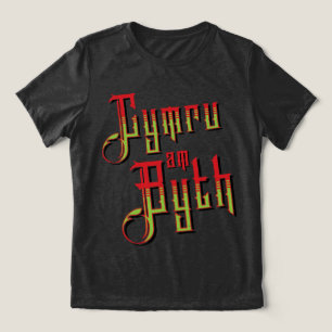 Cymru Am Byth. Wales Forever Tri-Blend Shirt
