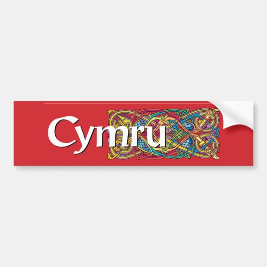 Cymru Autoaufkleber (Vorne)