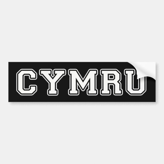 Cymru Autoaufkleber (Vorne)