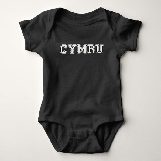 Cymru Baby Strampler (Vorderseite)