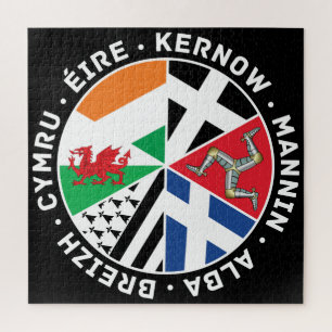 Cymru Eire Album Kernow Mannin Puzzle