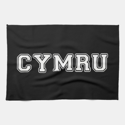 Cymru Geschirrtuch (Horizontal)
