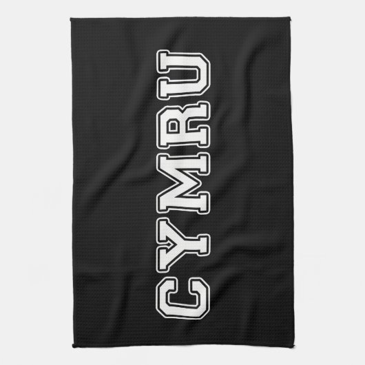 Cymru Geschirrtuch (Vertikal)