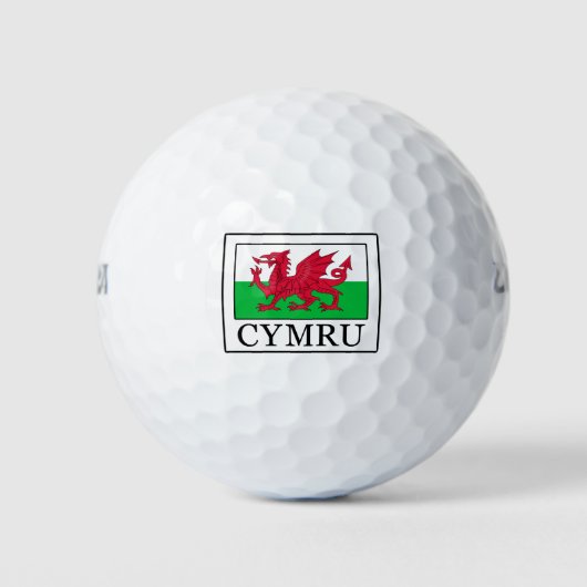 Cymru Golfball (Vorderseite)