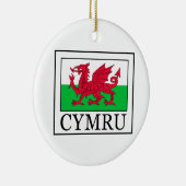 Cymru Keramikornament (Rechts)