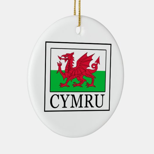 Cymru Keramikornament (Rechts)