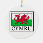Cymru Keramikornament (Vorne)