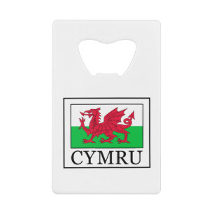 Cymru Kreditkartenflaschenöffner