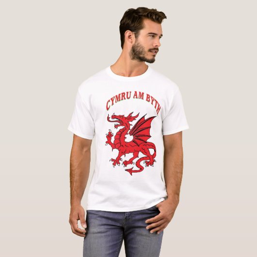 Cymru morgens Byth T-Shirt (Vorne ganz)